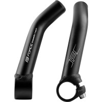 Rohy FORCE TECH 13 cm Al, černé matné