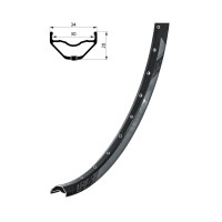 KELLYS Ráfik KLS VALOR 3 DSC, 32H, 1 Nit, FV, 27,5" black