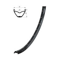 KELLYS Ráfik KLS VALOR 2 DSC, 32H, 1 Nit, FV, 27,5" black