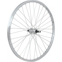 Remerx kolo zapletené 28" 622-19 Dragon zadní 36 děr stříbrné Union/CnSpoke